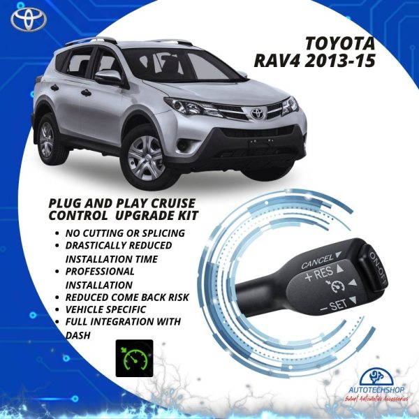 Toyota Rav4 20132015 AUTO ONLY cruise control upgrade kit.