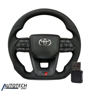AutoTech Toyota GR300 Sport Steering Wheel + FREE Wired to Wireless Carplay Dongle