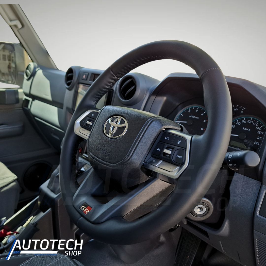 GR300 Full Leather Steering Wheel