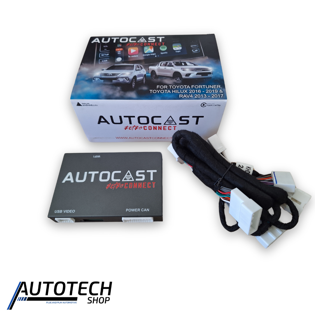 AutoCast Retro Connect Toyota Fortuner/Hilux 2016-2019