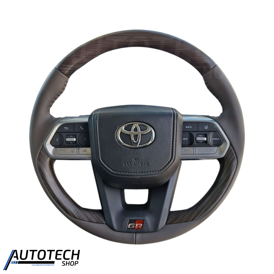 GR300 Wood Grain Steering Wheel
