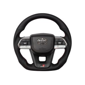 Autotech GR300 Sport Red Stitch Silver Buttons