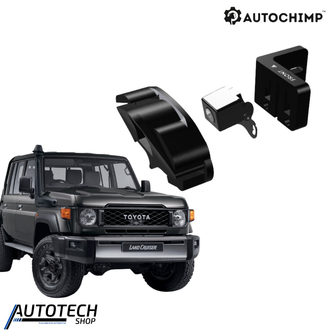 AutoChimp™ 70 Series Front Camera Mounting Kit | Press Fit Grill Mounted & Adjustable
