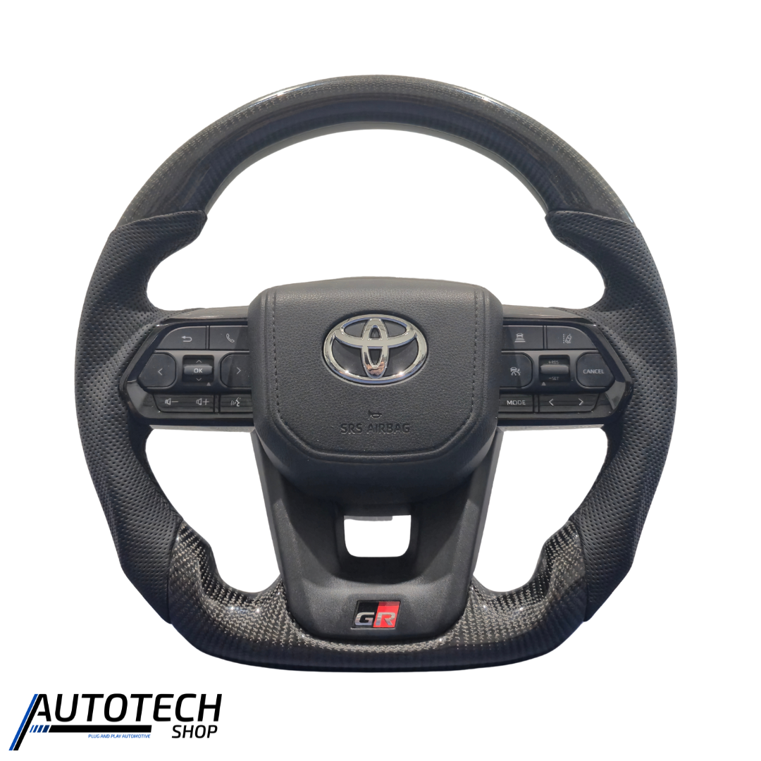 GR300 Black Carbon Steering Wheel