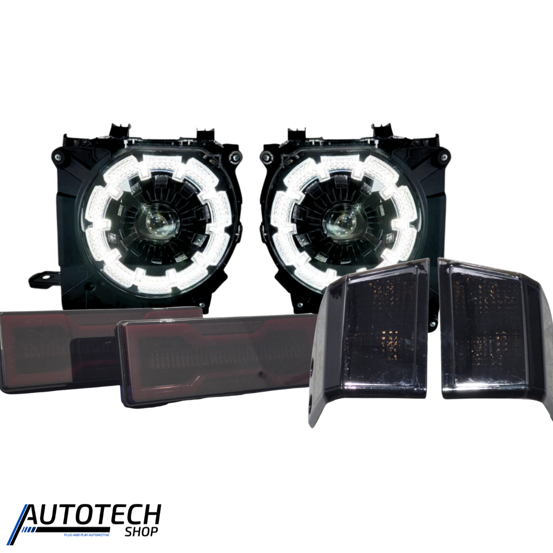 Land Cruiser 70/76 Complete Smoked Lighting Upgrade Combo