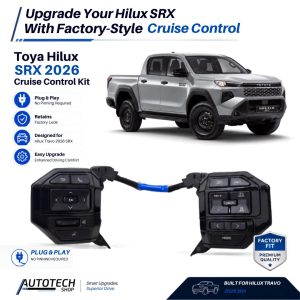 Toyota Hilux Travo SRX 2026 Cruise Control Kit | Plug & Play